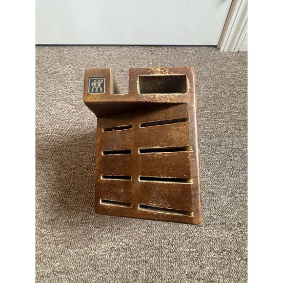 ZWILLING J.A. Henckels Other - ZWILLING Pro 10-slot Knife Block - Walnut - Used Condition